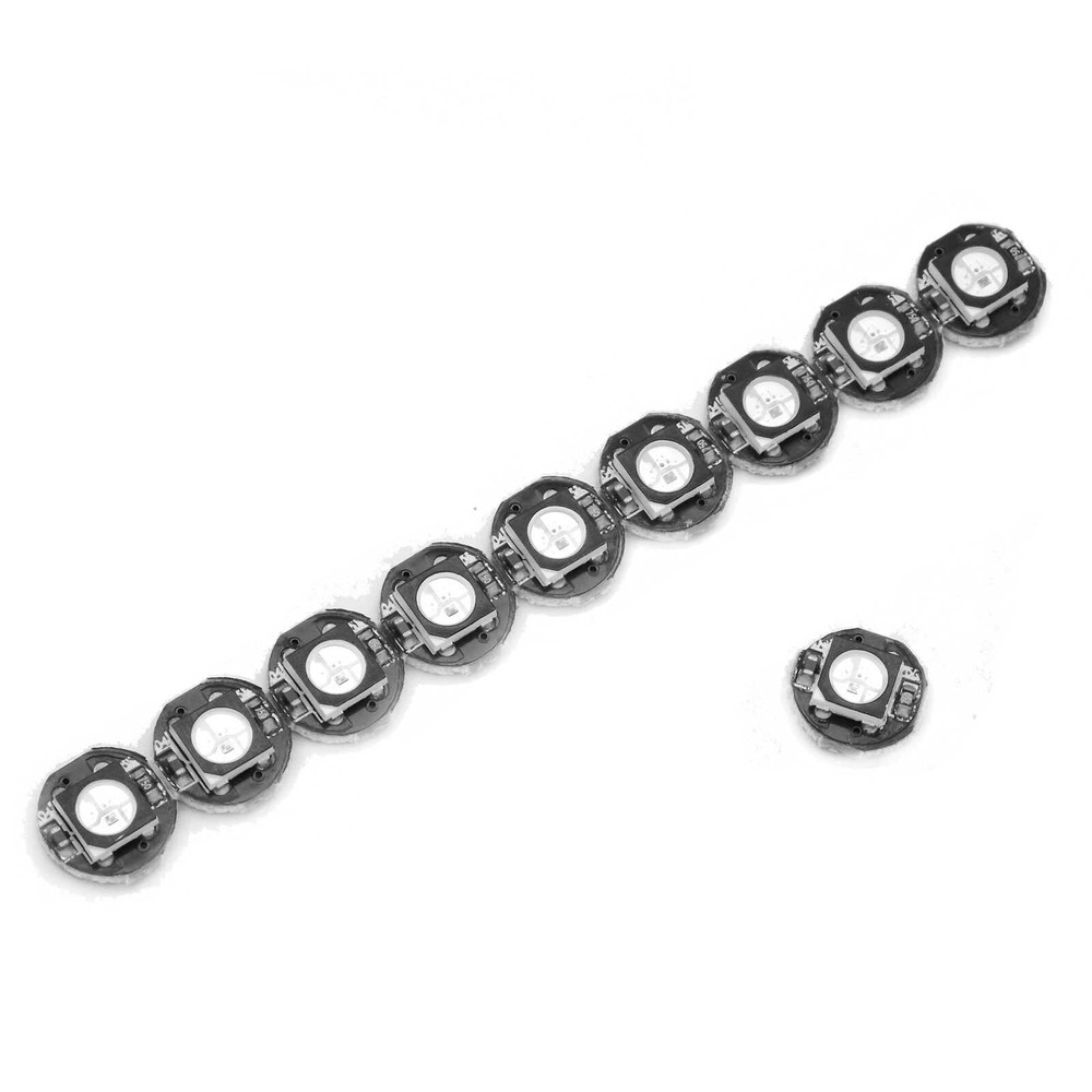 10pcs WS2812B RGB LED Built-In Controller 5050 LED