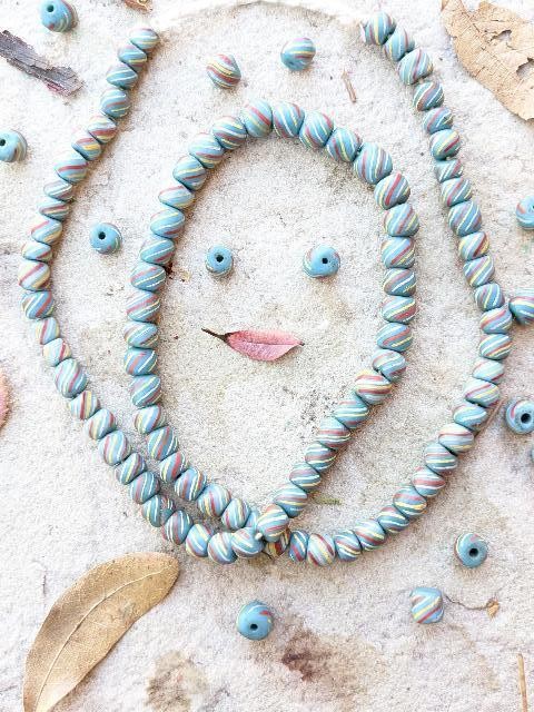 African Glass Beads [76805]