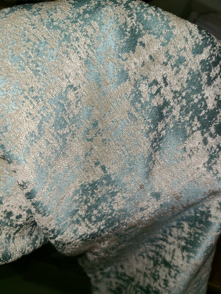 Pier 1 "Aqua Chenille" 18" Pillow Cover