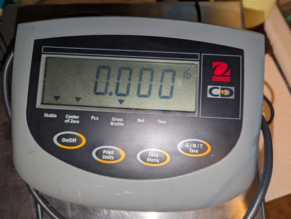 OHAUS CQ10R Scale Champ Square with CD-11 Indicator