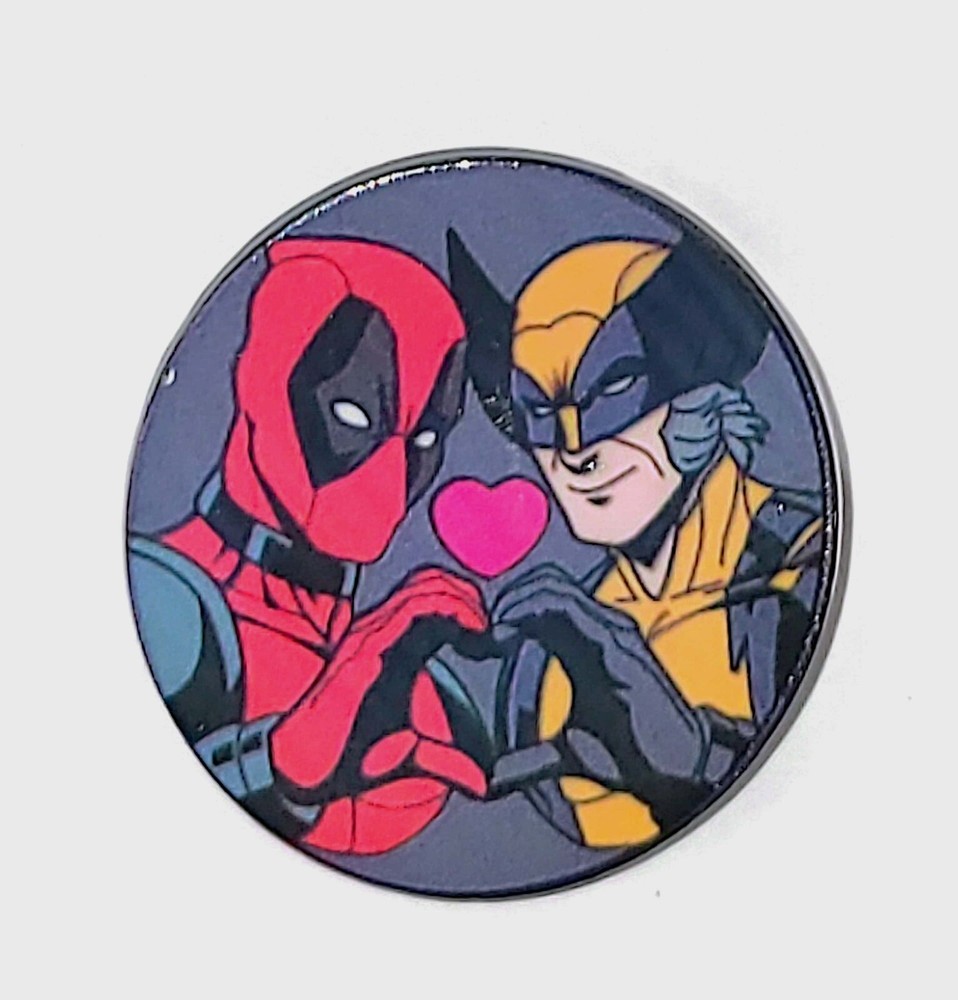 Disney Marvel Comics MCU DEADPOOL & WOLVERINE Backpack Enamel Collector Pin