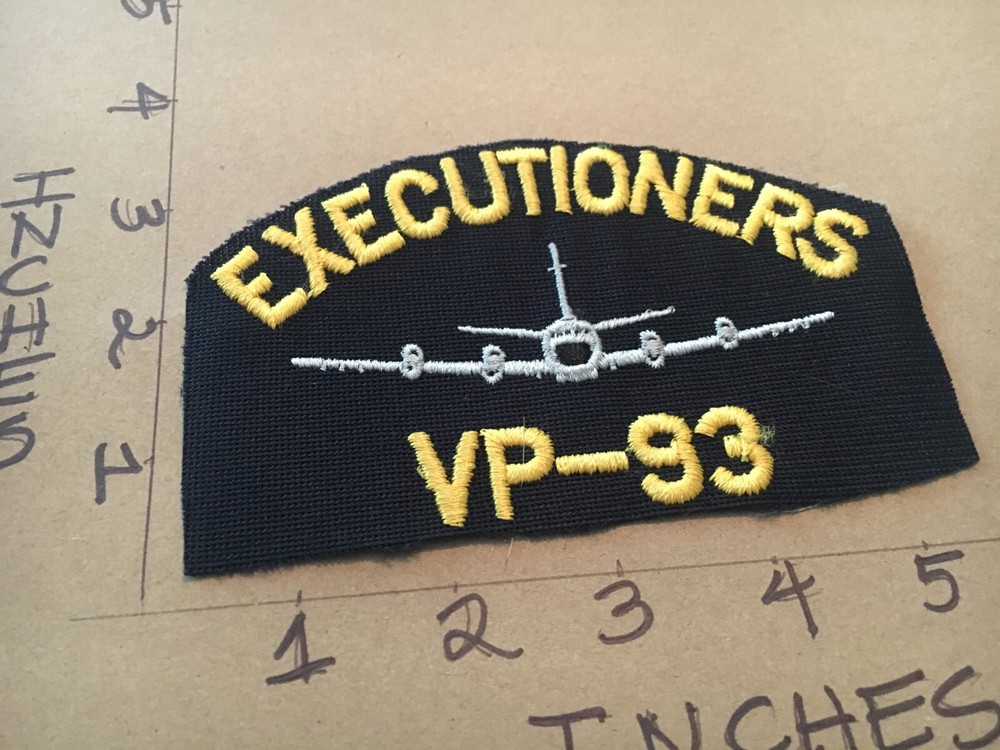 US Navy VP-93 Executioners Hat Patch 5/20/25