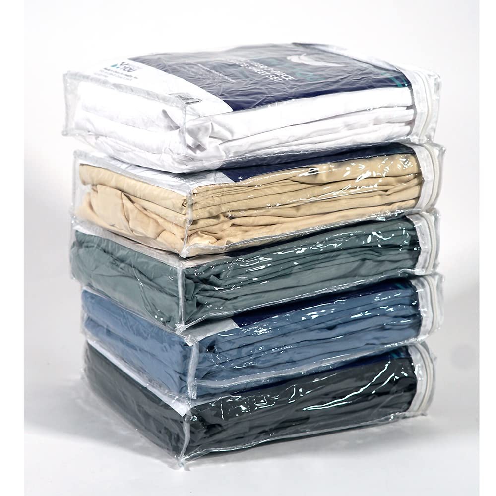 Microfiber Massage Spa Table Sheets 3pc Set - Wrinkle-Resistant, Includes Fla...