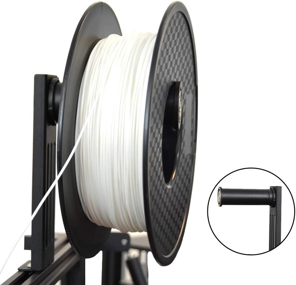 Universal 3D Printer Filament Holder with Adjustable Mount for Various Models