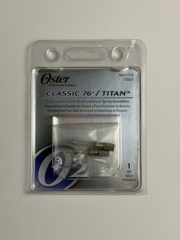 Oster - Classic 76 / Titan Replacement Carbon Brush and Brush Spring Assemblies