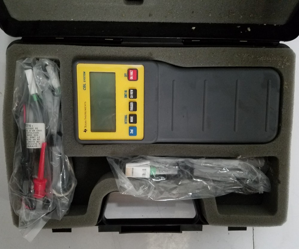 Texas Instruments Laboratory Collecting Data Device CBL System
