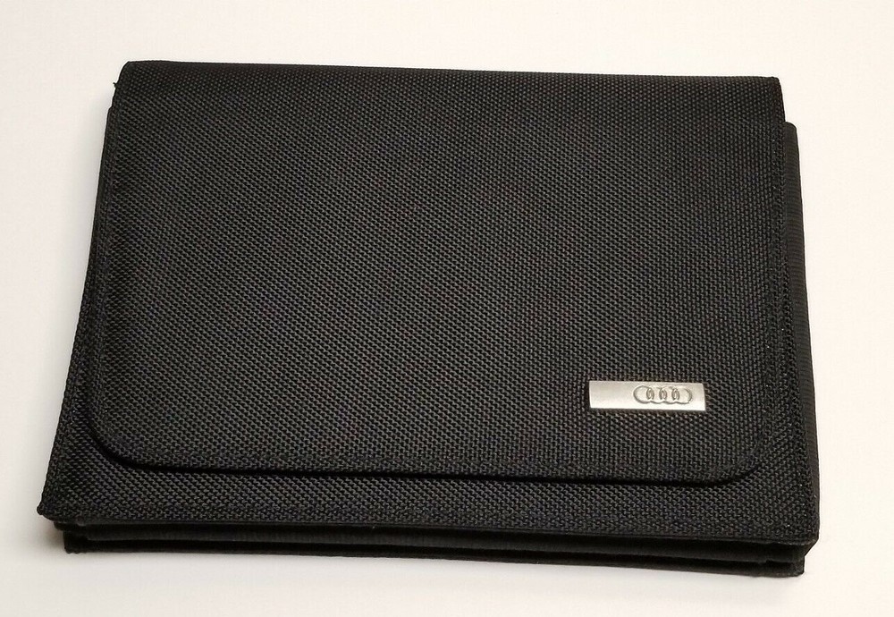 AUDI CANVAS CASE FOR OWNER'S OWNERS MANUAL OPERATORS USER GUIDE