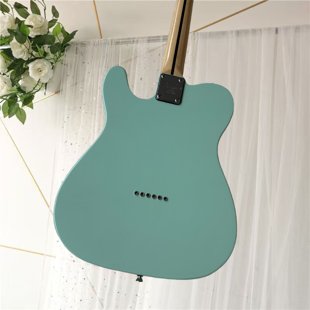 エレキギター、新品、カラーグリーン、送料無料、空輸、高品質、音質優美、6弦