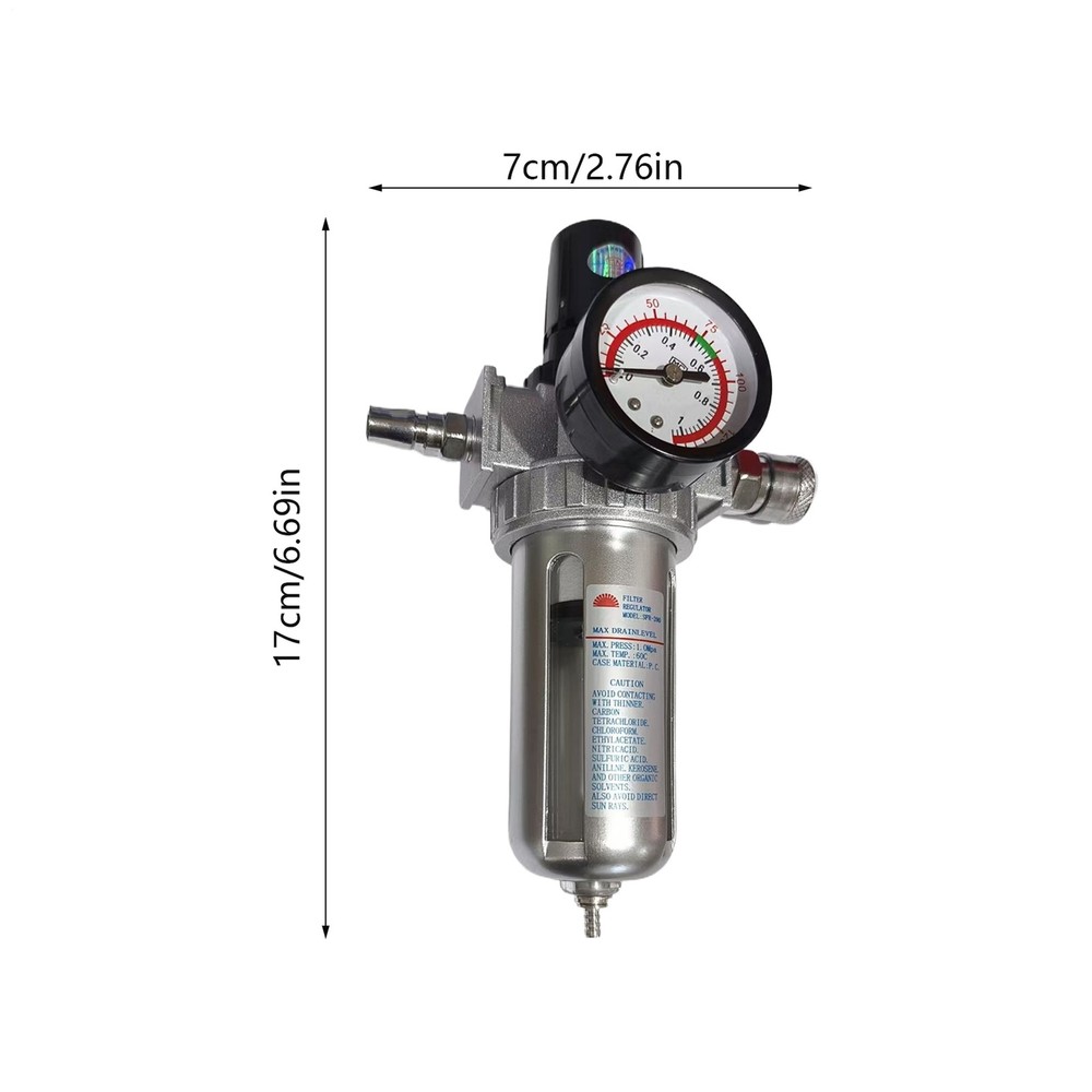 X-BULL Air Compressor Moisture Filter Water Trap Filter Regulator Separator
