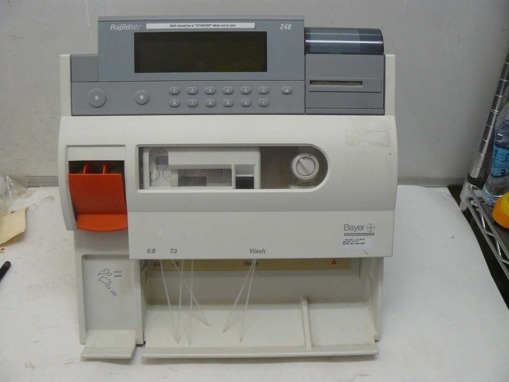 SIEMENS BAYER RAPIDLAB 248 PH / GAS ANALYZER