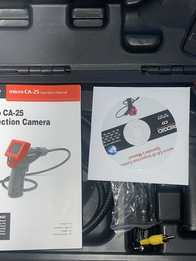 RIDGID CA-25 Micro Visual Inspection & Diagnostic Handheld Camera w_ 2.7 in #1