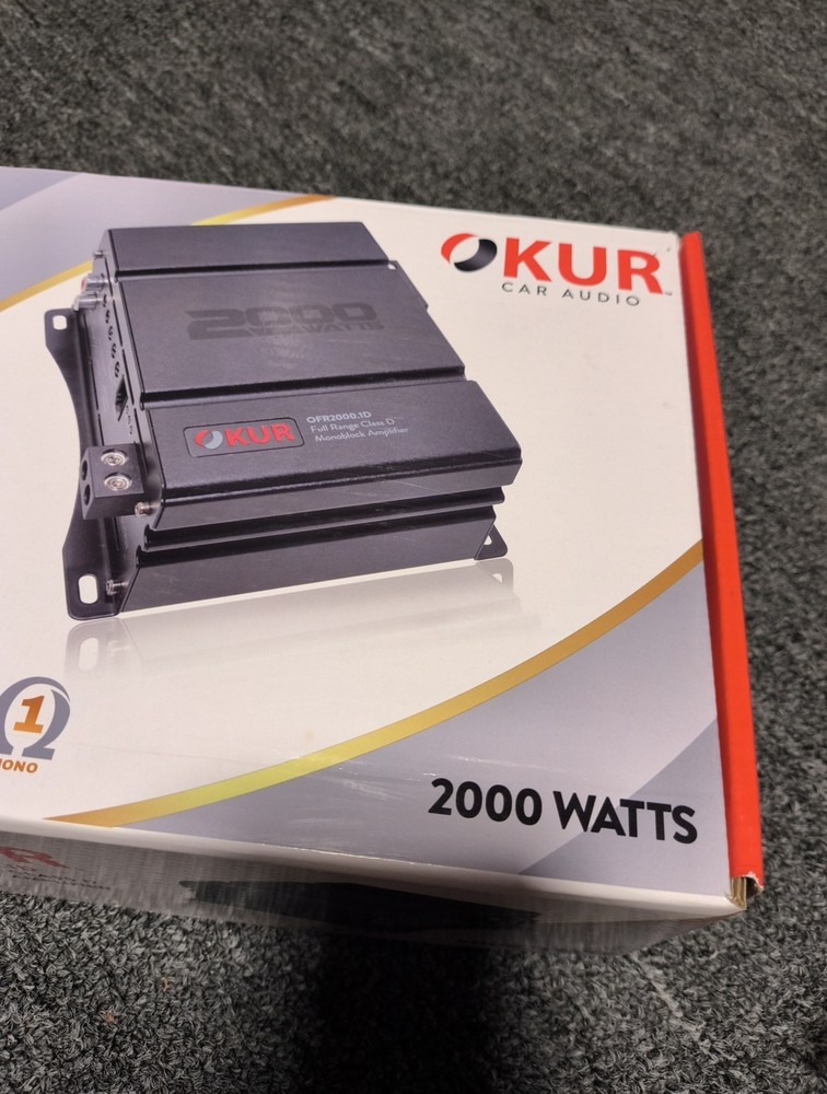 Okur Ofr2000.1D Full Range Monoblock Amplifier
