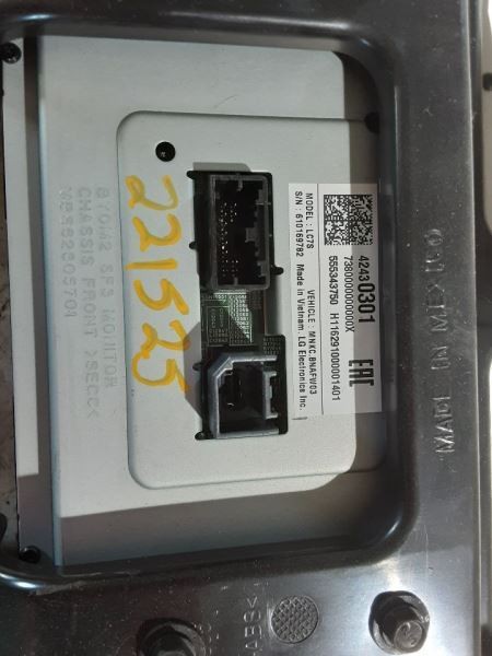2016-2018 GMC Sierra Dash Mounted Display Screen Driver Info Display Opt IOB