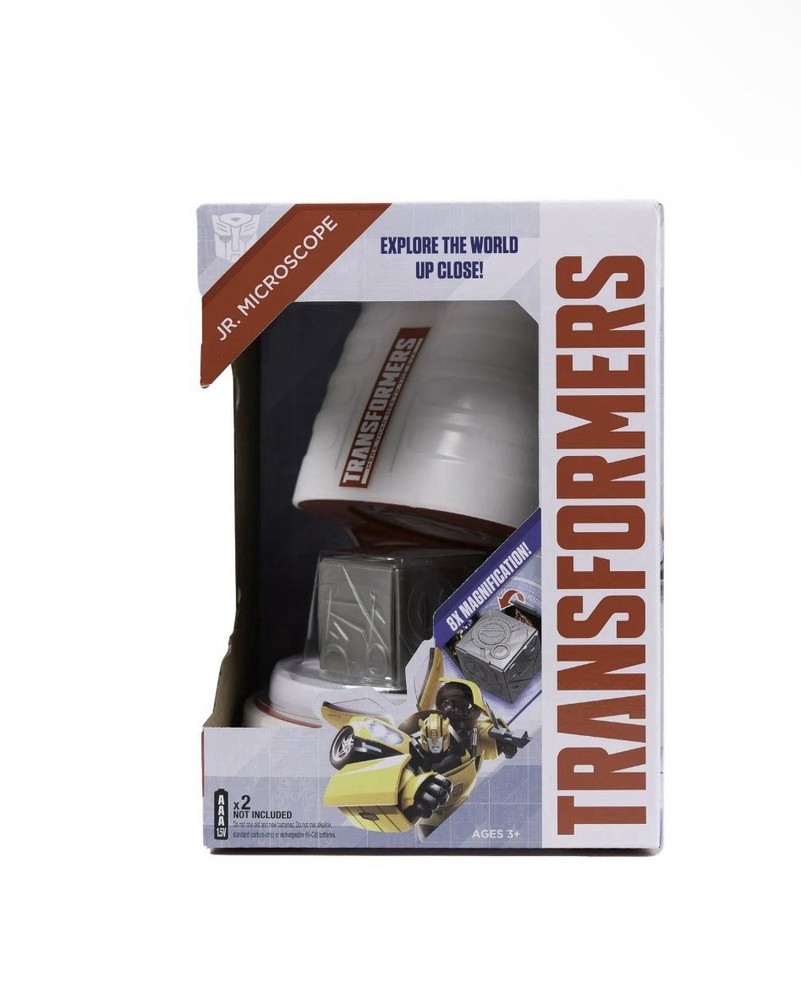 Transformer Jr. Lighted Microscope 8X Magnification - New