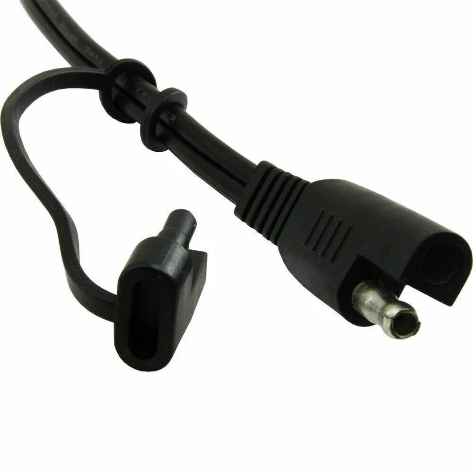 SAE 2Pin Ring Terminal Battery Cord Tender Cable Harness Wire Plug Quick Connect