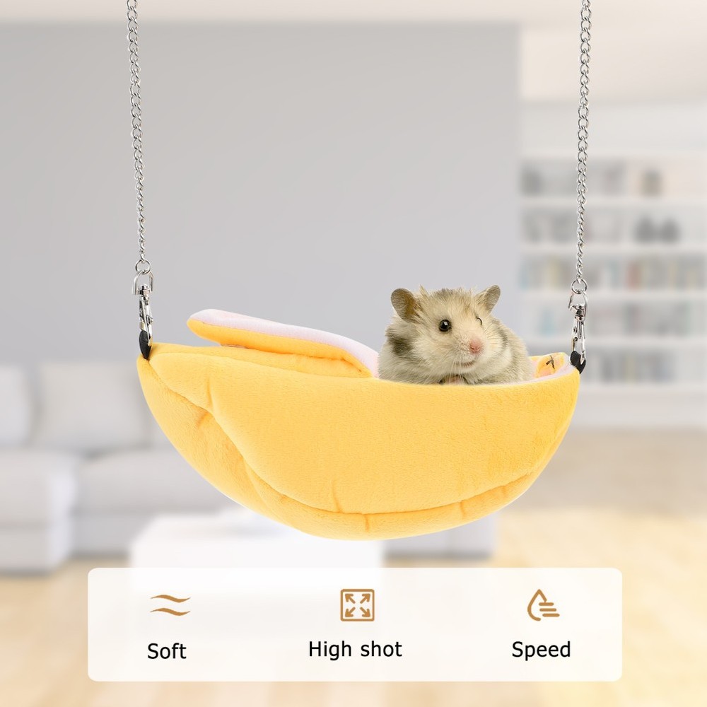 Squirrel Hammock Hampster Bed Fruit Vegetable Cotton Sleeping Nest