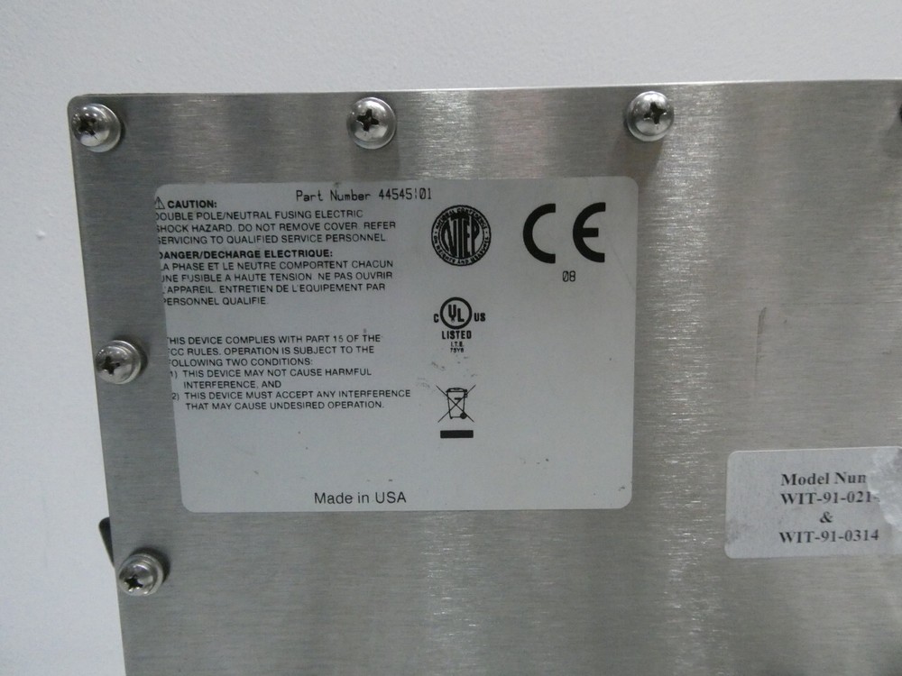 Cvi 44545101 Programmable Weight Indicator