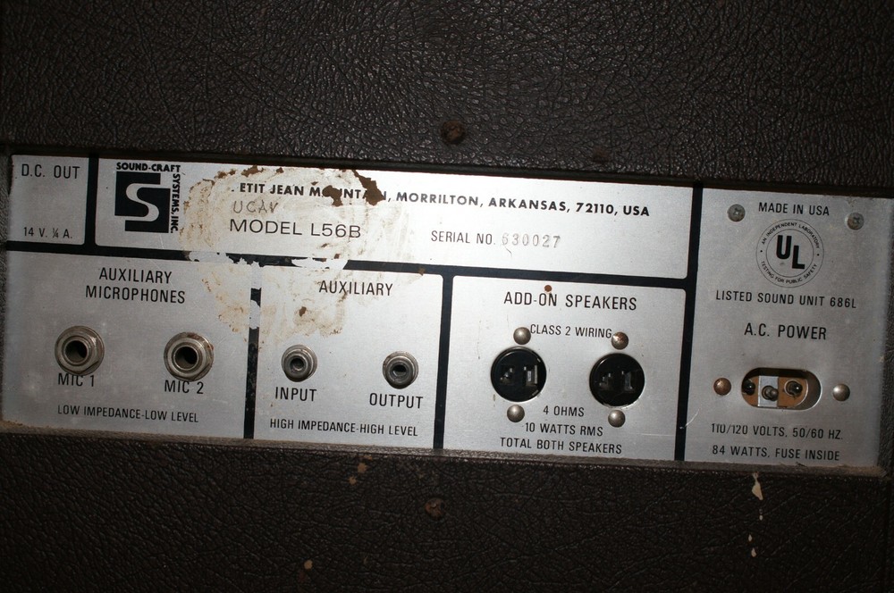 Lecternette Sound-Craft System M:L56B