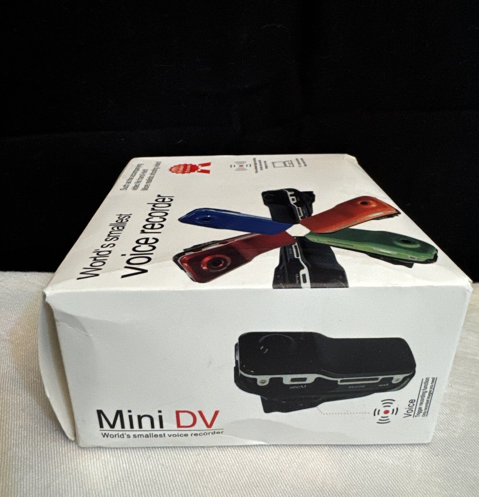 World’s smallest voice recorder Mini DV. NIB