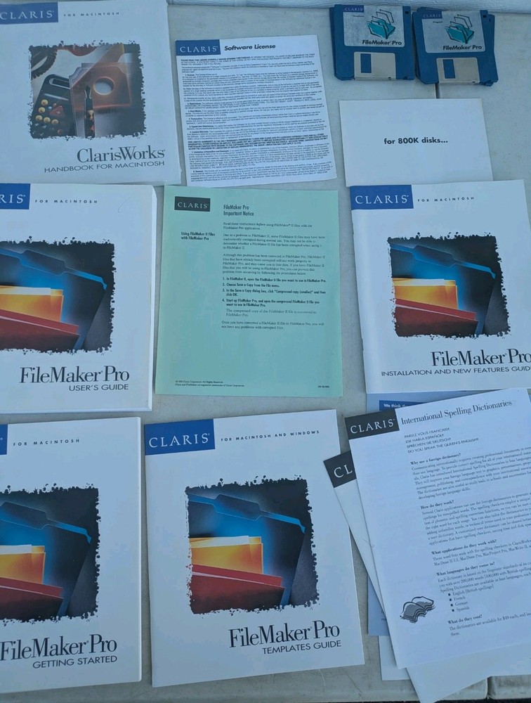 Claris File Maker Pro For Mac