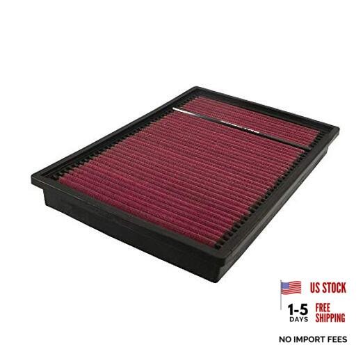 Engine Air Filter: High Performance, Premium, Replacement Filter: Washable