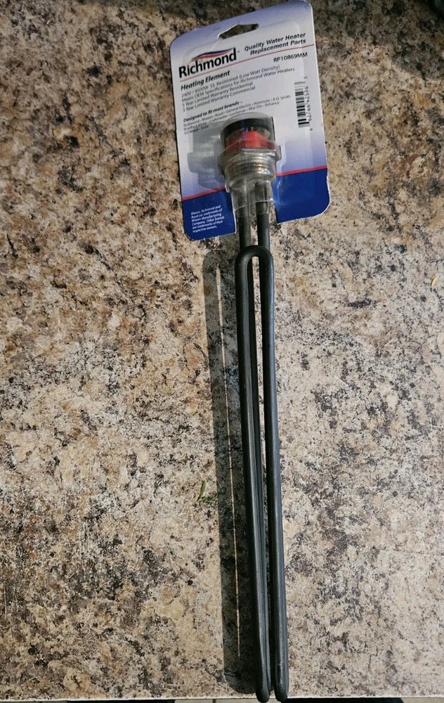Richmond RP10869MM Water Heater Element, Stainless Steel, 4500 W