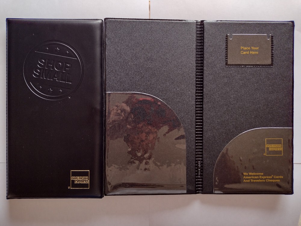 American Express Single Panel Check Bill 25 pack