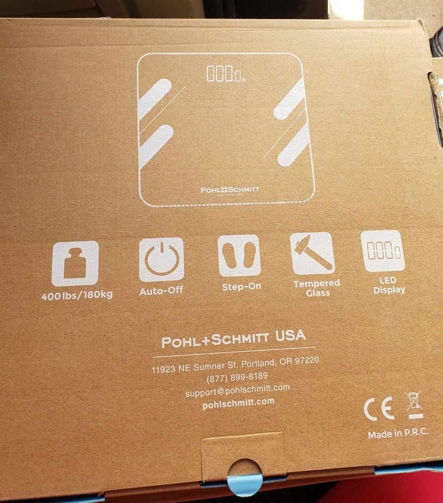 Pohl+Schmitt Body Fat Scale LED Display MODEL : FS-315