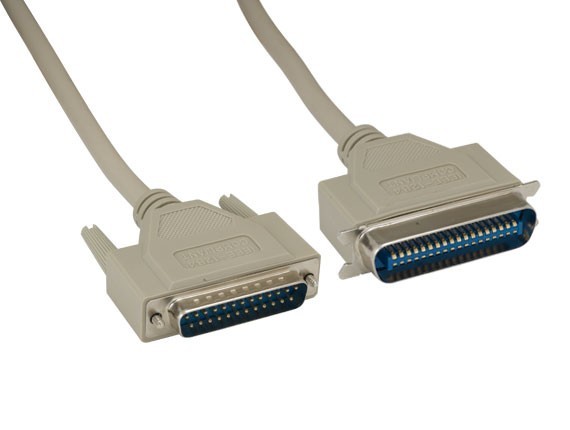 6ft IEEE-1284 DB25M to CN36M Parallel Printer Cable