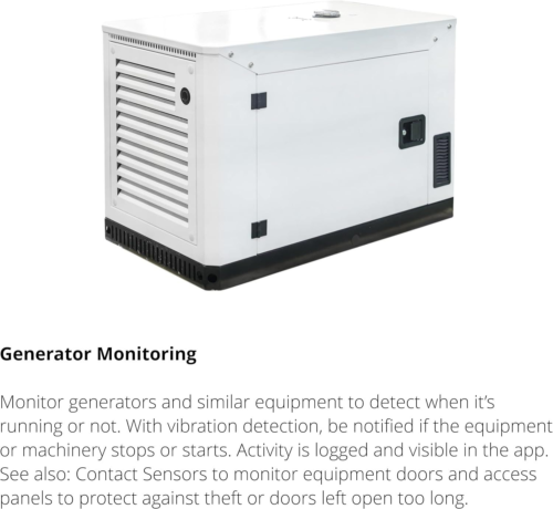 YoLink LoRa Smart Vibration Sensor & Hub Starter Kit: & Shock,... white