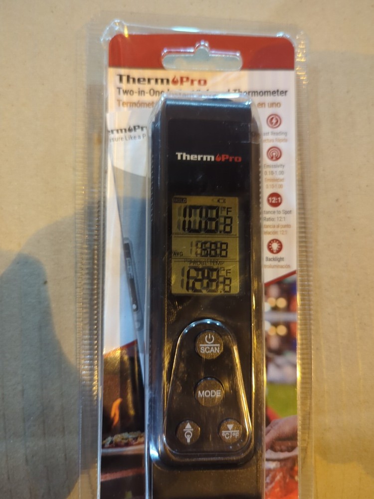 THERMO PRO 2IN1 INSTANT/INFARED THERMOMETER NEW