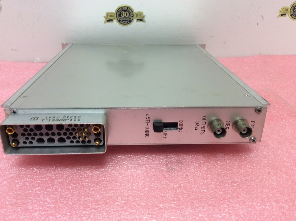 ORTEC EG&G NIM computer module model # 408A BIASED AMPLIFIER Bin Module