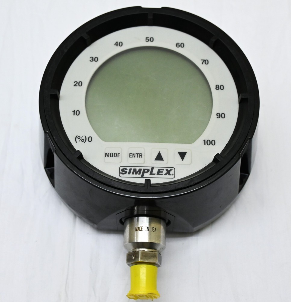 SIMPLEX PG10-10000 PSI Digital Pressure Meter.