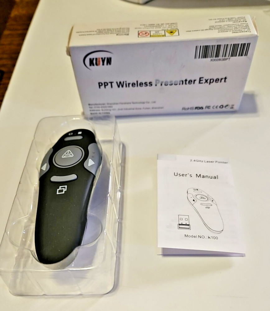 Pointer Presentation Remote Powerpoint Presentations Presenter CLICKER By KUYN 2