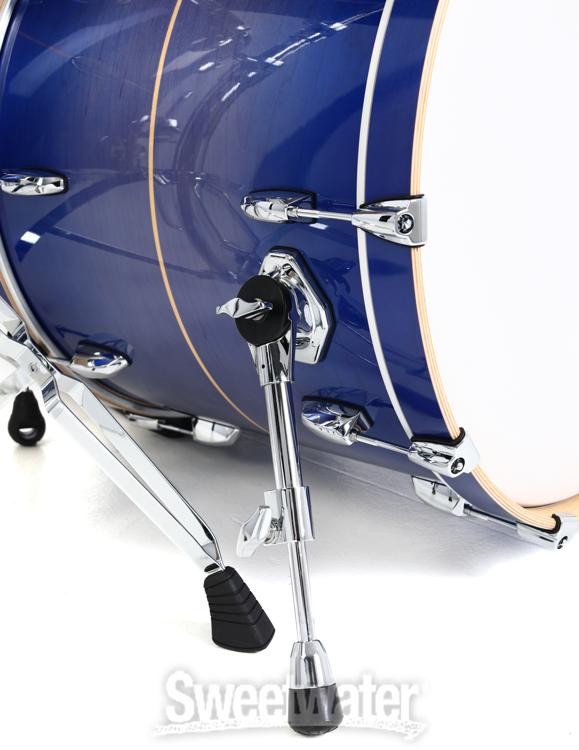 Pearl Professional Maple 4-piece Shell Pack - Royal Blue Burst Stripe
