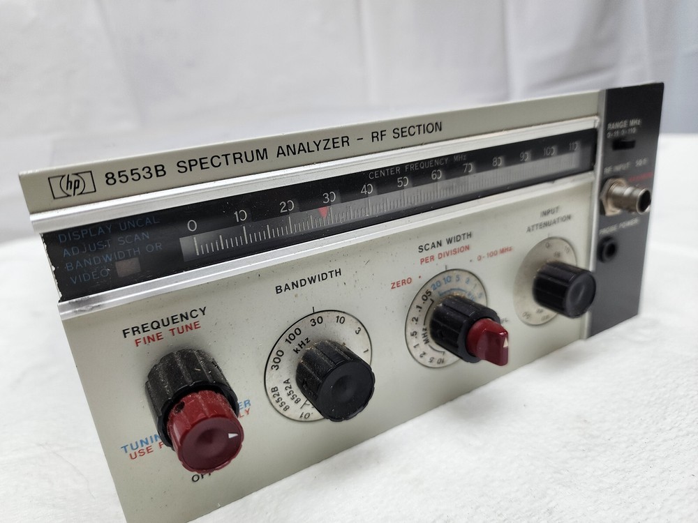 HP 8553B Spectrum Analyzer - RF Section