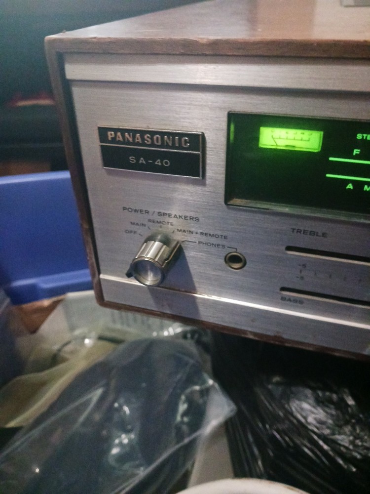 Panasonic Technics SA-40 FM & Am Stereo Receive