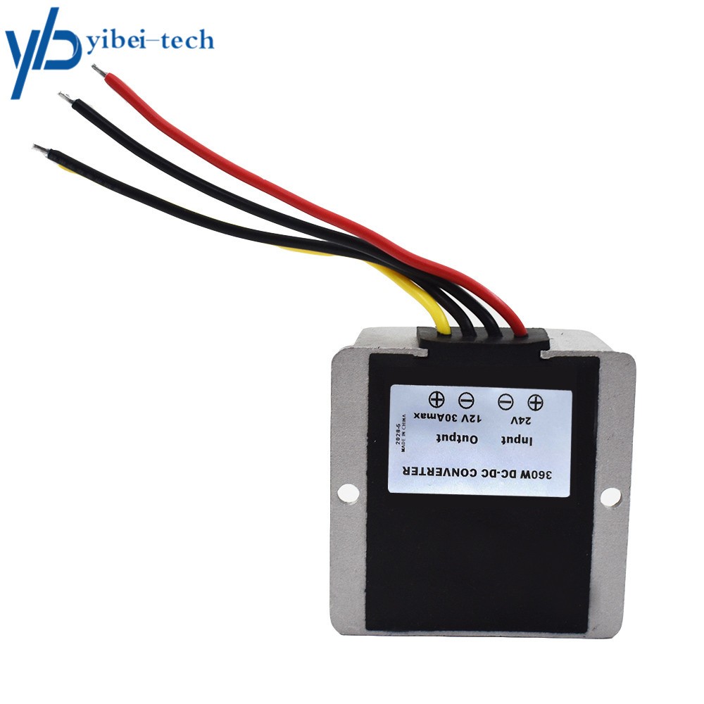 30A DC/DC Converter Regulator 24V Step Down To 12V 360W