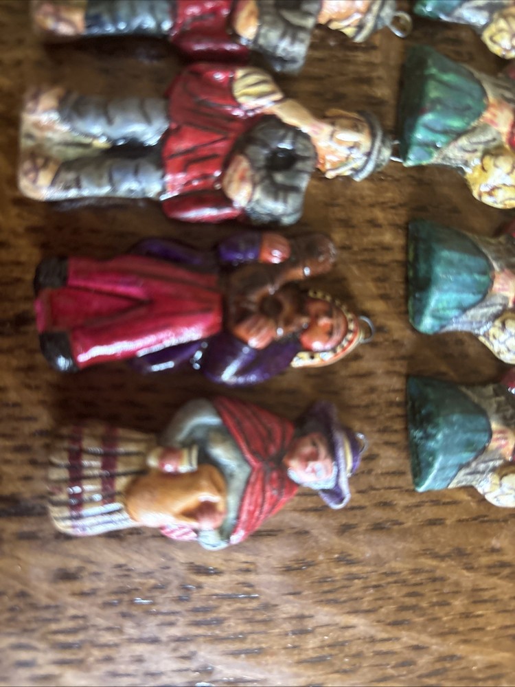 Hand Painted Characters From Peru ￼
