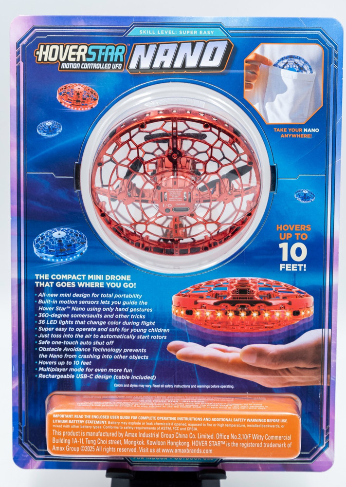 Hoverstar Nano Motion Controlled UFO SC-6687