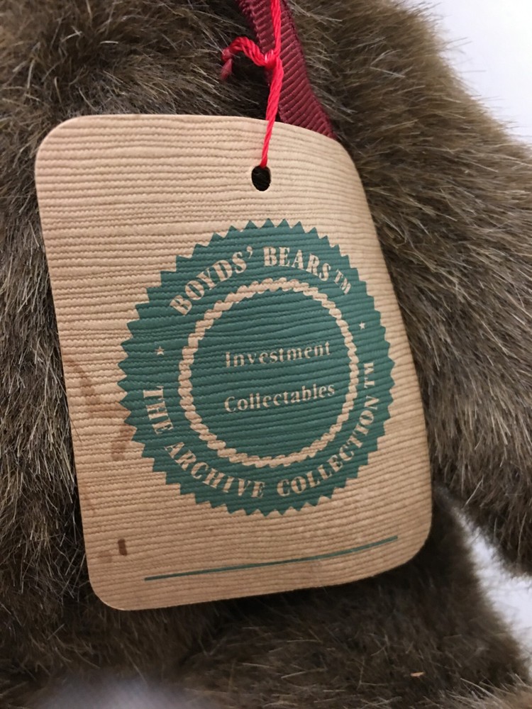 Boyd's Bear Dk Brown Jointed 8" Plush