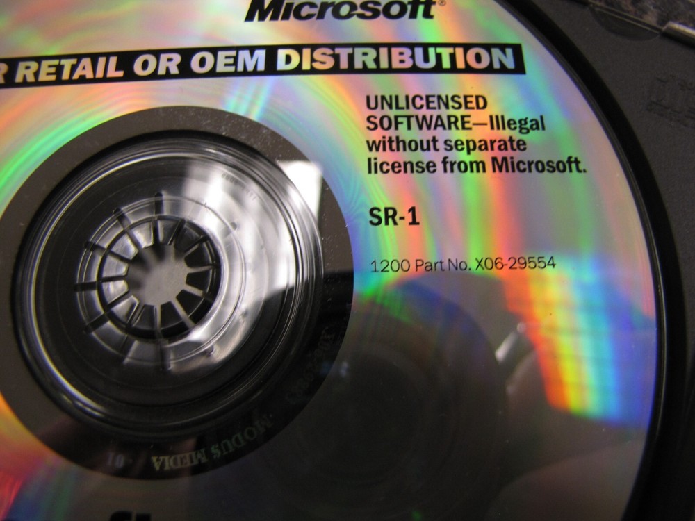 Vintage Microsoft X06-29554 Project 2000 CD-ROM - MC16
