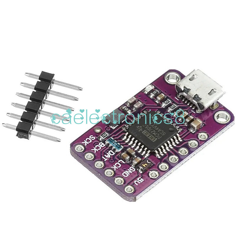 USB TO I2S IIS Gesture Recognition Sensor Decoder Connector PCM2706 Module