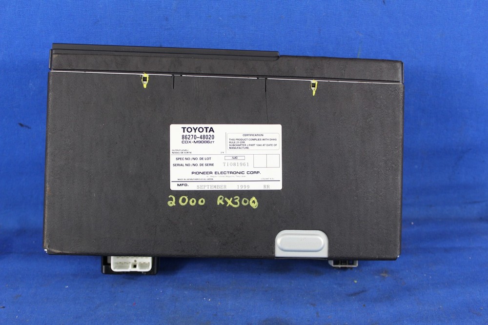 2000 Lexus Rx300 6 Disc CD Changer