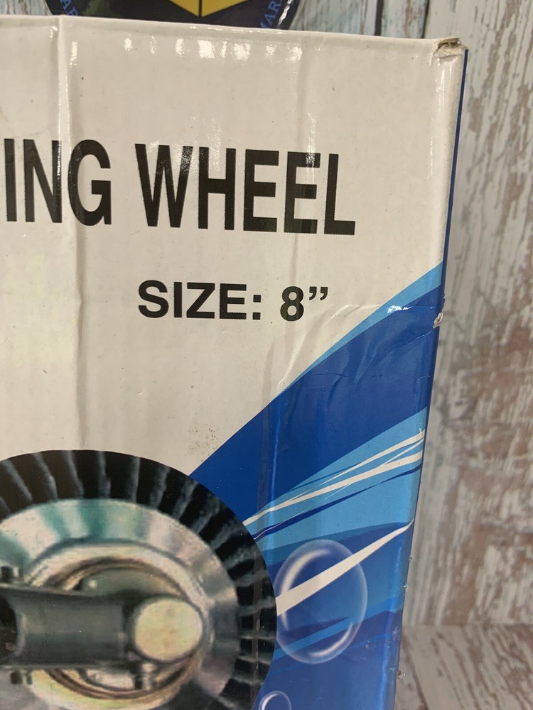 8 Inch Derusting Weeding Wheel Twisted Wire