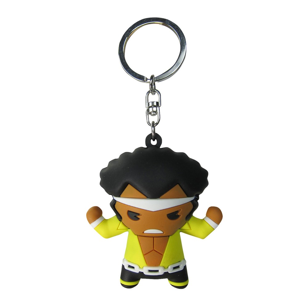New Blind Bag Marvel Comics Luke Cage 3-D Figural Keychain Keyring Monogram
