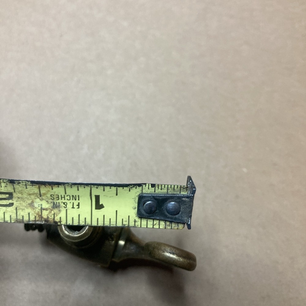 Vintage Brass Gas Cut Off Valve