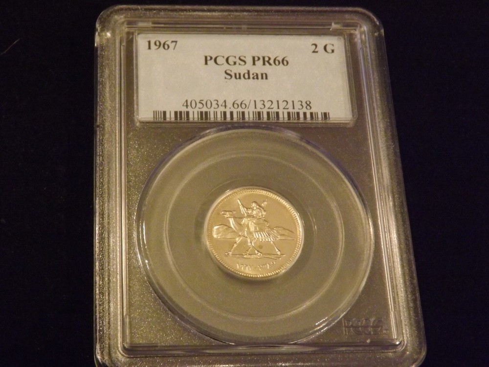 1967   2 G        Sudan           PCGS  PR 66