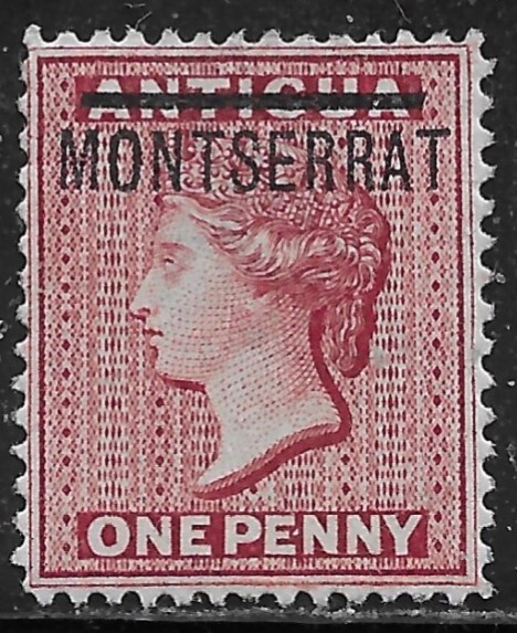 MONTSERRAT    SC6    SG6   MINT  HINGED