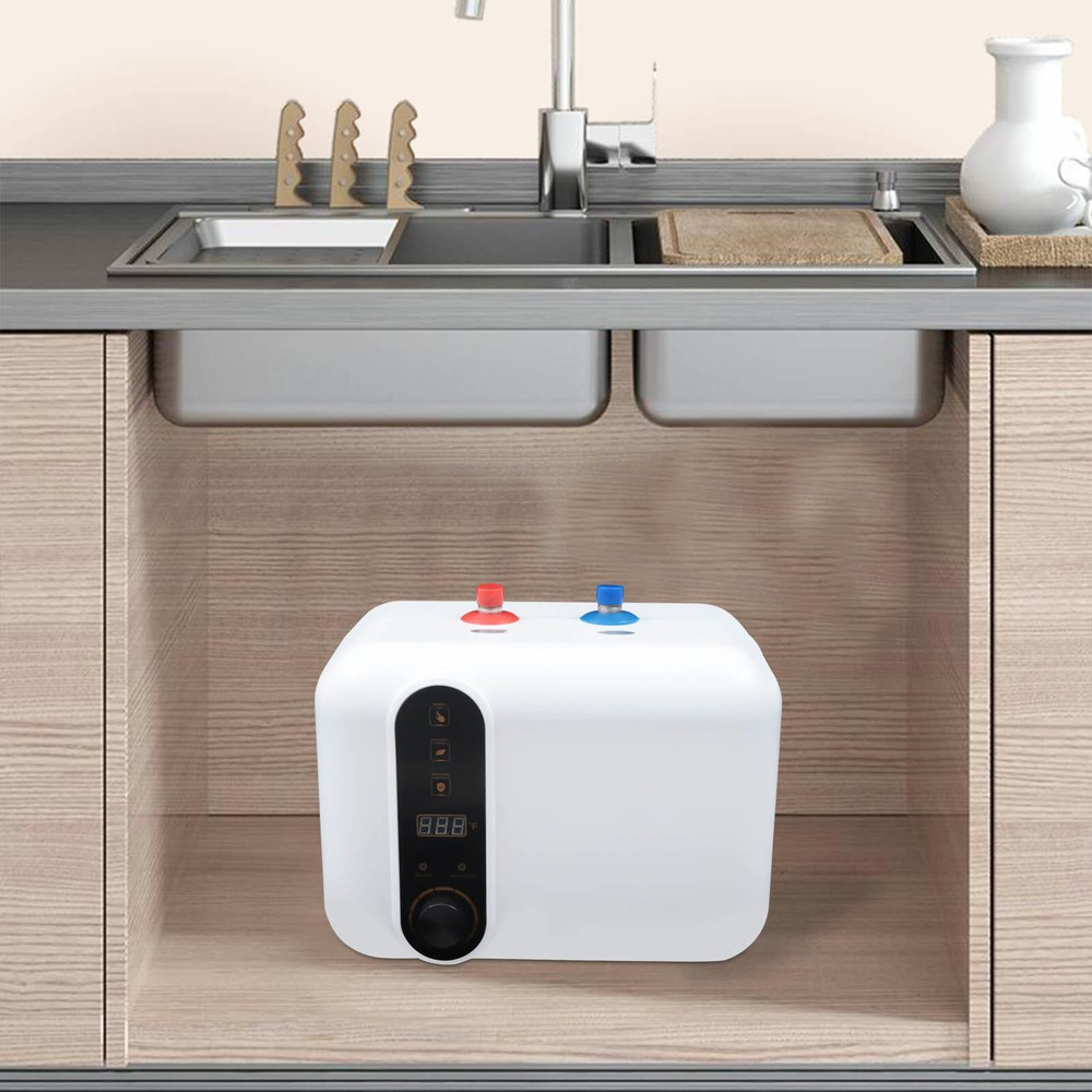 RV 10L 110V Instant Electric Hot Water Heater Shower Compact Mini-Tank Storage